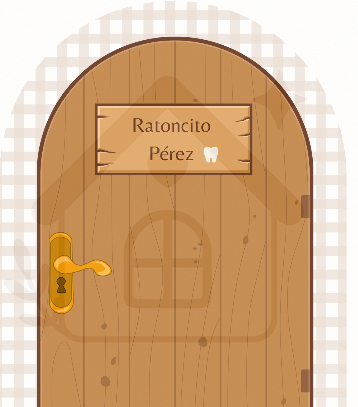 Vinilo PUERTA RATONCITO PÉREZ VICHY