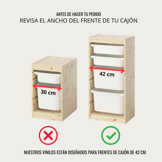 Vinilo TROFAST MIKE (frente 42 cm)