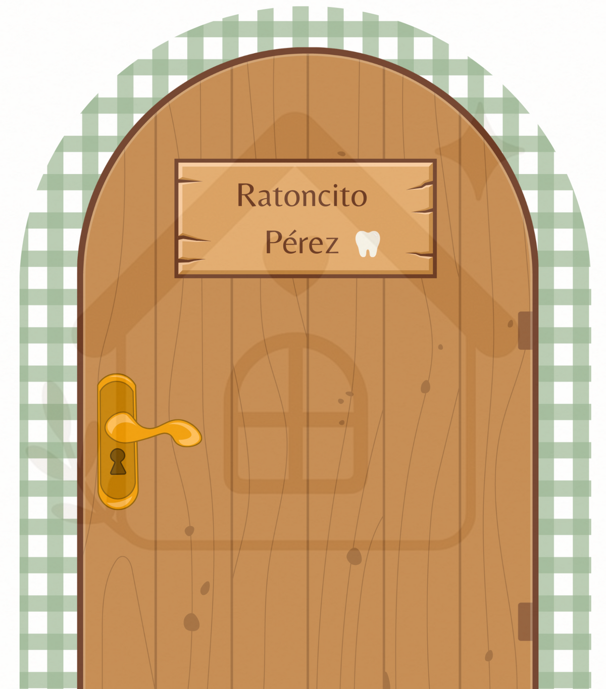 Vinilo PUERTA RATONCITO PÉREZ VICHY
