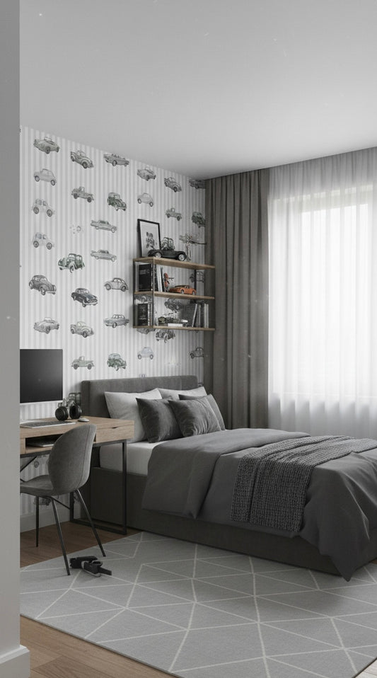 Papel pintado VINTAGE CARS