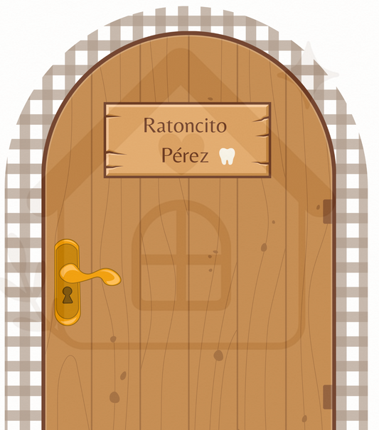 Vinilo PUERTA RATONCITO PÉREZ VICHY