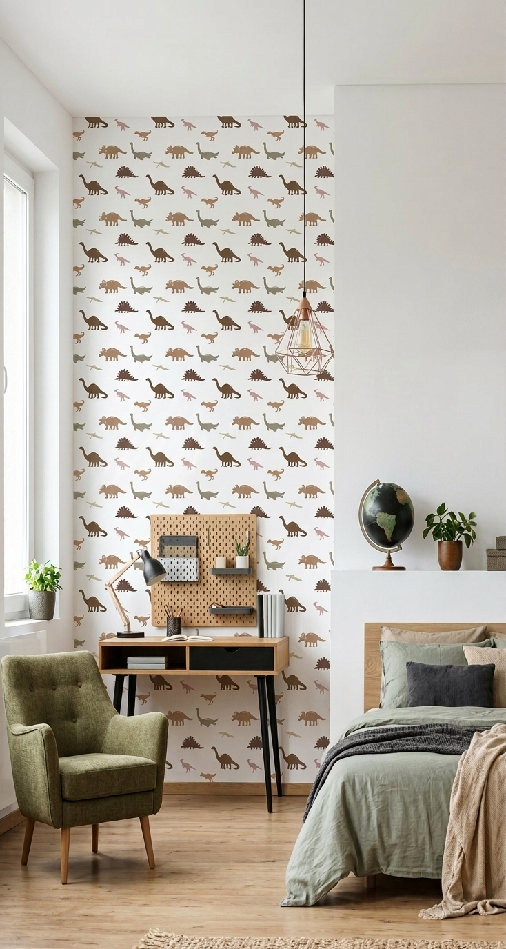 Papel pintado DINOSAUR