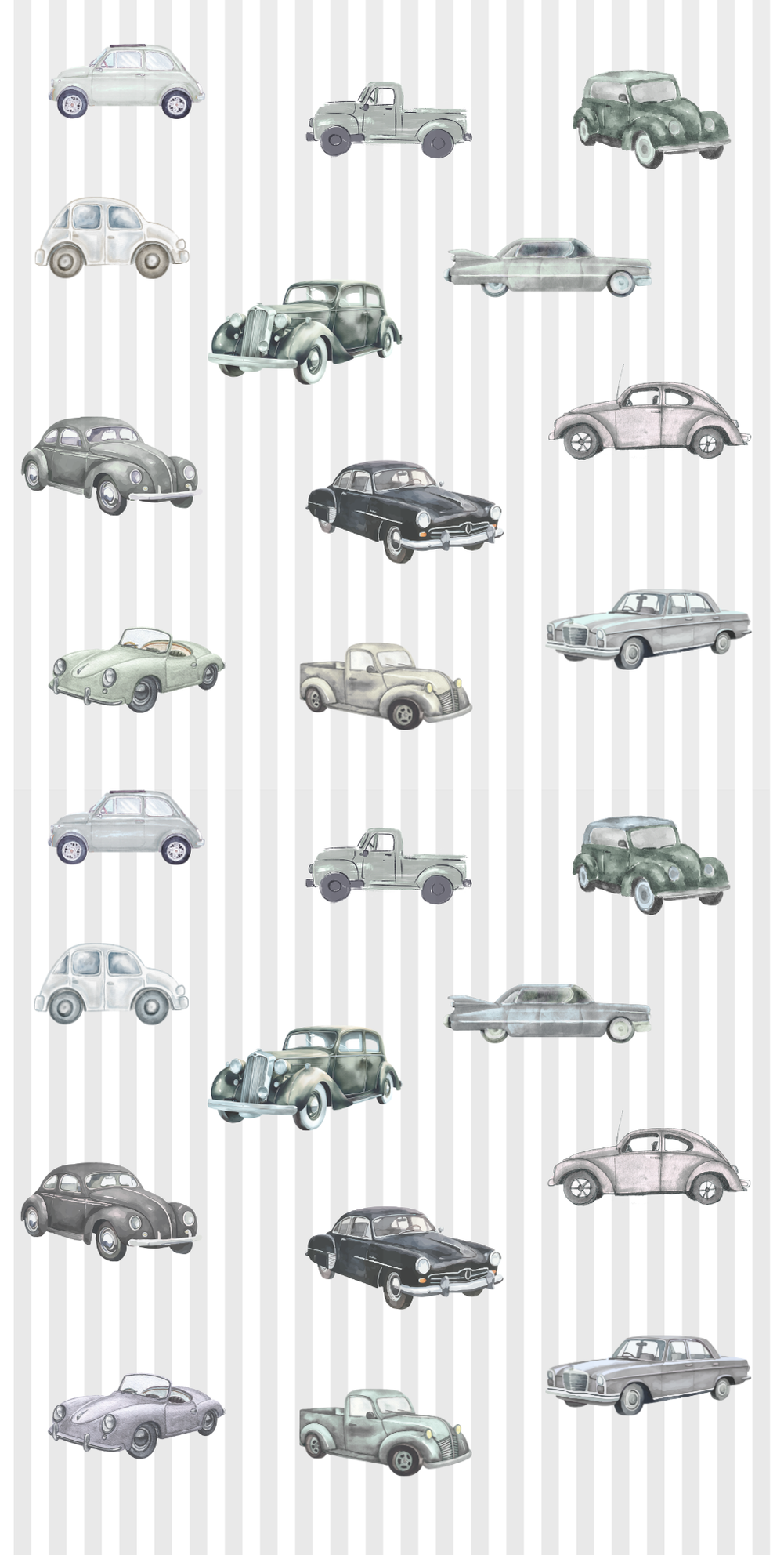 Papel pintado VINTAGE CARS